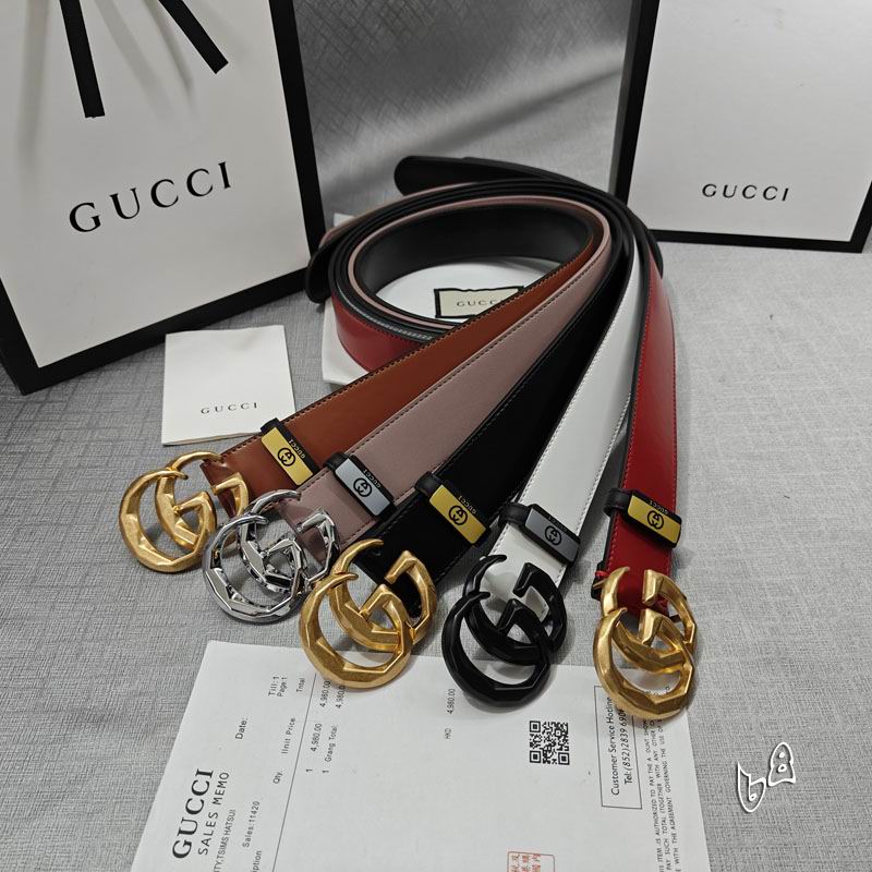 Gucci belt 38mmX90-125cm lb14